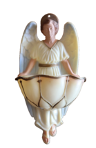 Vintage Angel Holy Water Font Basin Pocket Catholic Hartland Plastic Mol... - $265.95 MXN