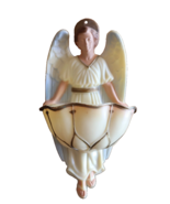 Vintage Angel Holy Water Font Basin Pocket Catholic Hartland Plastic Mol... - $265.45 MXN