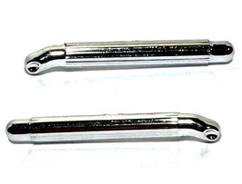2pc Bto New Slot Car Left + Right Tyco Style 57 Chevy Chrome Plastic Side Pip Es - £4.71 GBP