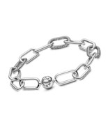 Pandora ME Jewelry Link Sterling Silver Bracelet - £303.65 GBP