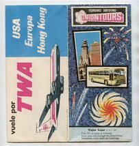 TWA Spain Tours Brochure Madrid Toledo El Escorial Aranjuez - $17.82