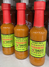 Pack 3 Unid Trader Joes Habanero Hot Sauce Net Wt 4.2 Fl Oz New Sealed HOT - £15.97 GBP