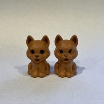2019 Barbie Club Chelsea Camper Doll Brown Puppy Dog Lot Of 2 Pet Animals - £5.91 GBP
