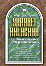 Shaarei Halacha [Hardcover] Greenwald, Zeev - $26.55