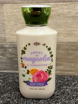 Bath &amp; Body Works Sweet Magnolia &amp; Clementine Body Lotion 8 oz RETIRED - £20.84 GBP