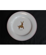 Rainbow Mountain by LTD Santa&#39;s Reindeer 8.25&quot; Salad/Dessert &quot;Prancer&quot; P... - £11.20 GBP