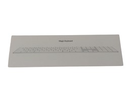 Apple Magic Keyboard with Numeric Keypad Silver MQ052LL/A Wireless A1843... - $69.29
