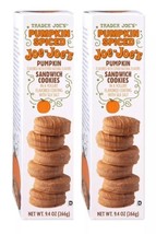 Trader Joe&#39;s Pumpkin Spiced Joe-Joe&#39;s Pumpkin Sandwich Cookies 9.4oz (2 ... - $21.77