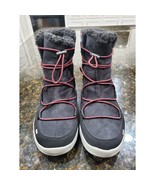 Ryka Alyssa Black Women&#39;s Water Resistant Soft Faux Fur Ankle Boots Size... - $47.52