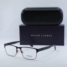 Polo Ralph Laurent PH1175 9191 Matte Red Rims/Black Bar 56mm Eyeglasses New A... - £70.07 GBP