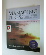 Managing Stress Second Edition Brian Luke Seaward 1997 No Tape Included ... - $24.99