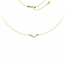 14K Solid Yellow Gold Diamond Fancy Choker Necklace 17&quot; Adjustable - £364.50 GBP