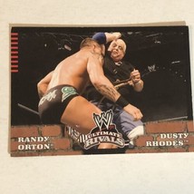 Randy Orton Vs Dusty Rhodes WWE Trading Card 2008 #55 - £1.54 GBP