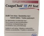 Coaguchek XS PT Test Strips x 48   - $284.95