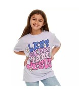 Less Worry More Jesus Youth T-Shirt Size Large - $27.77 CAD