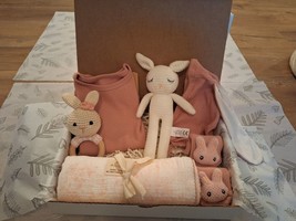 BABY SHOWER GIFT - Bunny themed - Baby/Newborn Gift Box:  Brand New ! - £34.25 GBP