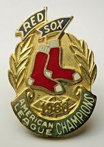 Boston Red Sox 1986 American League Champions Balfour Press Pin Team Issue Limit - £62.86 GBP