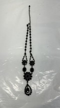 10” Black Rhinestone Necklace - £23.32 GBP