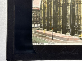 Antique Color Glass Magic Lantern Slide “The Milano - La Cathedral” - $25.52 CAD
