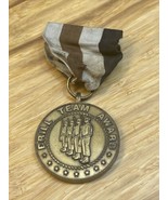 Vintage Drill Team Award Medal Ribbon Military Militaria KG JD - $14.85