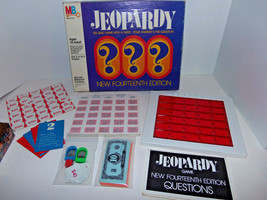 Vintage 1982 Jeopardy Board Game 14th Edition by Milton Bradley - £28.41 GBP