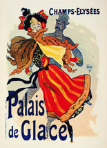 Vintage Decoration  Design Poster.Palais De Glace.Dancer.Art.Decor.36 - £14.01 GBP+
