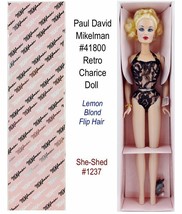 Paul David Mikelman Charice Doll 41800 Lemon Blond Curly, Flip Hair new in box - £70.96 GBP