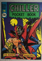 Chiller Pocket Book #3 (1980) Marvel Comics Uk Digest Dracula Ghost Rider FINE- - £19.46 GBP