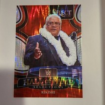 Rikish 2022 Panini Select WWE Flash Prizm Hall of Fame 14 Legend - £7.59 GBP