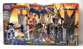 Mega Bloks Construx Dragons Metal Ages Dragon Ramparts 9514 NEW SEALED  - $194.16