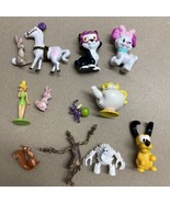 Disney Large Mixed Lot Of 12 Figures Mrs Potts Pluto Figurio and More - $13.89