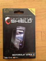 ZAGG Invisible Shield/ Screen Protector for Motorola Atrix  Clear - £4.72 GBP