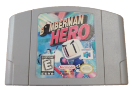 Bomberman Hero N64 (Nintendo 64, 1997) Authentic Cartridge Only - £16.80 GBP