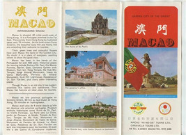 Macao Brochure Garden City of the Orient - $11.88