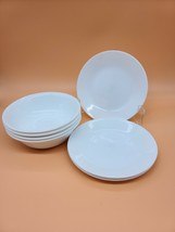 Corelle Frost White 8Pc Set 4 Cereal/Soup Bowls, 4 Dessert/ Bread&amp; Butte... - $460.95 MXN