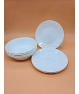 Corelle Frost White 8Pc Set 4 Cereal/Soup Bowls, 4 Dessert/ Bread&amp; Butte... - $462.76 MXN