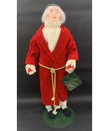 Dept 56 Scrooge A CHRISTMAS CAROL Collector&#39;s Series Porcelain 19&quot; Figur... - £44.99 GBP