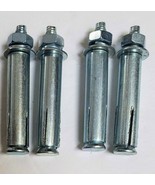 4 PCs Brick Masonry Wall Concrete Expansion Bolts Mounting Screws - 55mm... - $3.95