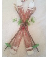 Snowshoe Decoration Red Rare Vintage looking 15 inches high-Brand New-SH... - $67.58 CAD