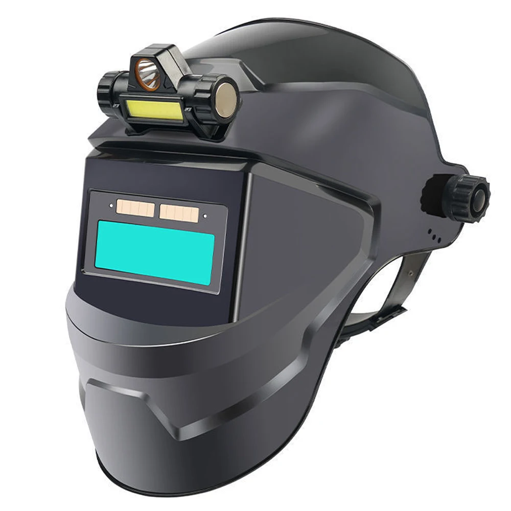 Automatic Dimming Welding Masks Large View True Color Auto Darkening Welding Fac - £45.80 GBP