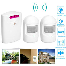 Wireless Doorbell Driveway Alarm System Motion Sensor Alarm Home Securit... - £32.76 GBP