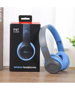 Stereo P47 Headset 5.0 Bluetooth Headset Folding Series Wireless Sports ... - £11.83 GBP