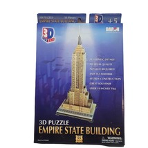 Detailed 3D Puzzle Model Empire State Building 1:930 Scale New in Box - £12.25 GBP