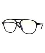 Blue Light Filtering Lens Glasses Unisex 70&#39;s Style Square Flat Top Frame - $11.83+