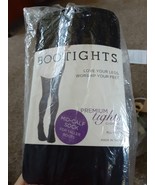 Bootights Premium Tights Cushioned Socks All In One Mid Calf Sock Jet Bl... - £5.91 GBP