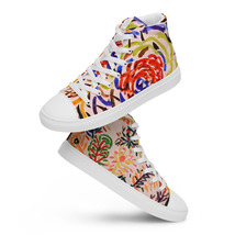 Sneakers HIGH-TOP Women By Vincente, Model Amaterasu Sia Feat Marittella&#39;s Art - £117.72 GBP