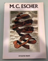 M.C. ESCHER 29 MASTER PRINTS OVERSIZED PAPERBACK BOOK - $12.65