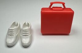 Barbie Careers School Teacher Doll Red Lunchbox Accessory For Diorama &amp; ... - $9.49