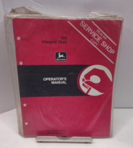 John Deere Operator&#39;s Manual for 100 Intregal Disk New Sealed OM-A35701 I7 - £15.77 GBP