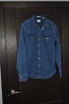 LEVI&#39;S® Mens Jeans Shirt Size S Ideal Condition Fast Shipping Made in  Sri Lanka - £15.02 GBP